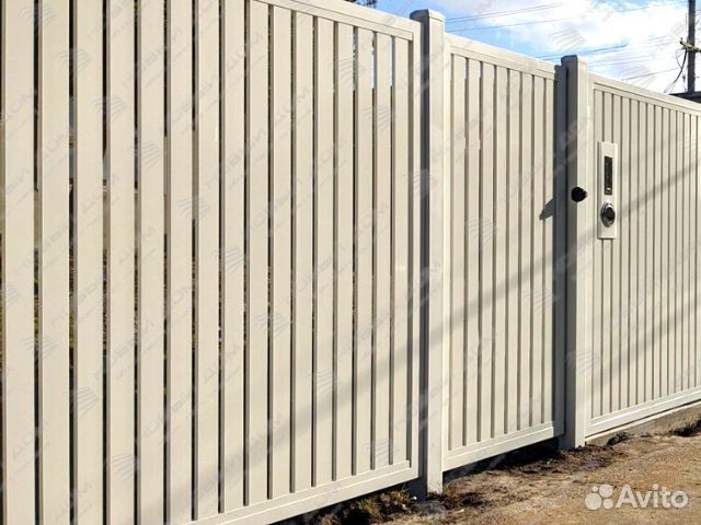 Забор металлический Классика