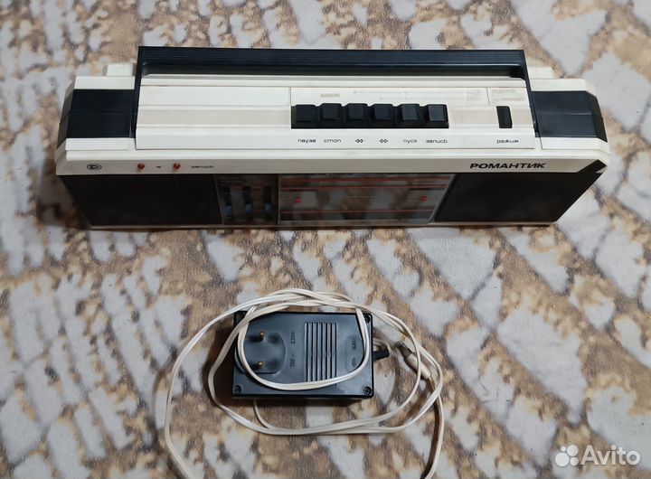 Магнитофон Романтик М 309-С1. 1992г