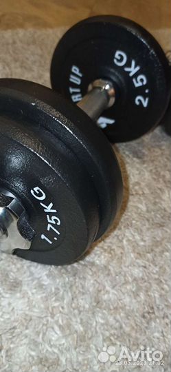 Гантели разборные 2шт. по 10кг