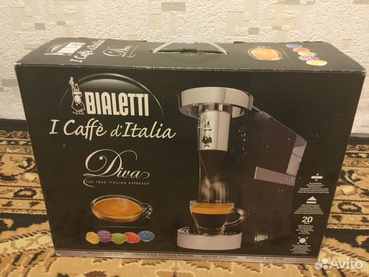 Кофемашина Bialetti Diva. Италия