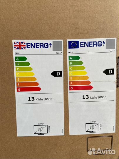 Монитор Dell 2217 22 дюйма