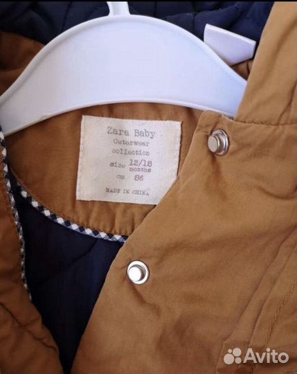 Куртка парка zara