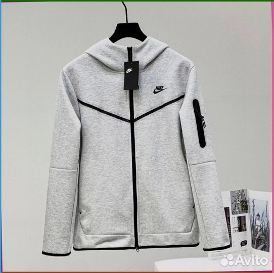 Зип худи Nike Tech Fleece (Номер артикула: 11926)