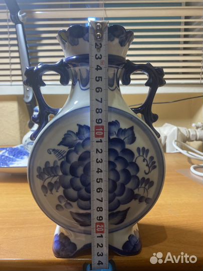 Набор посуды Гжель(ваза и кувшин)