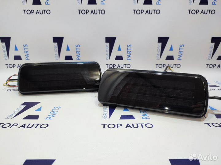 Надфарники Нива LED Клюшки темные