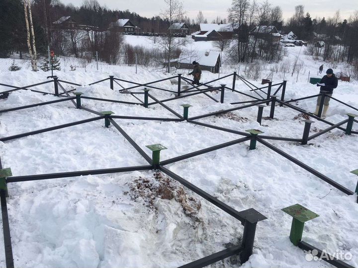 Винтовые сваи