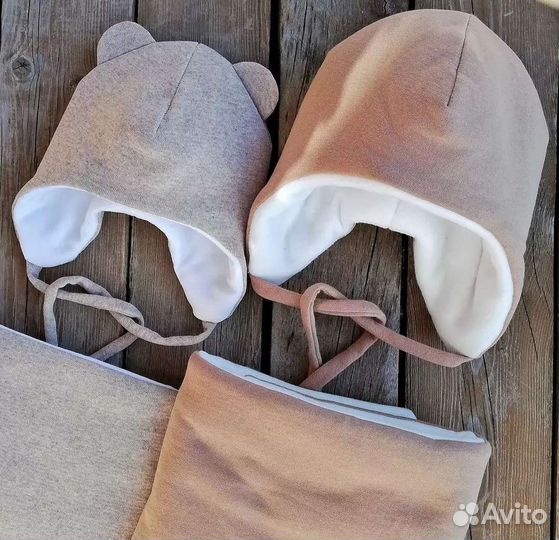 Шапочки на холодную и тёплую осень