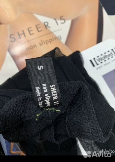 Колготки женские Wolford sheer 15 non slipping