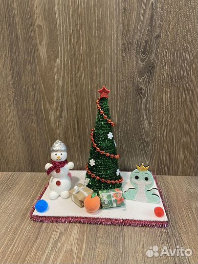 Новогодняя поделка с символом года