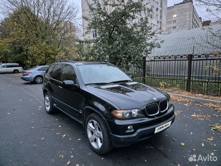 BMW X5 4.4 AT, 2005, 318 000 км