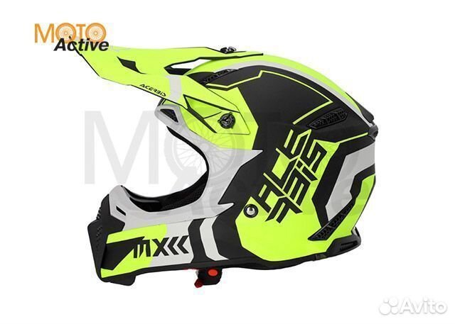 Шлем кроссовый Acerbis profile 5 22-06 Black/Fluo