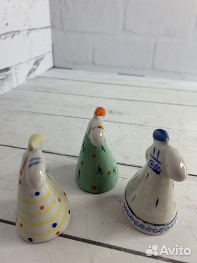 Фарфоровые статуэтки Хоровод девушек Завод Чайка