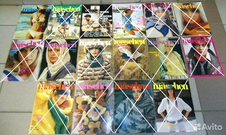 Журналы по вязанию гдр,Польша,чсср 1976-1986