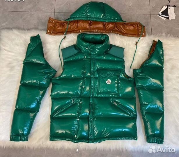 Moncler 100% нап.пух пуховик куртка 48-50-52-54-56