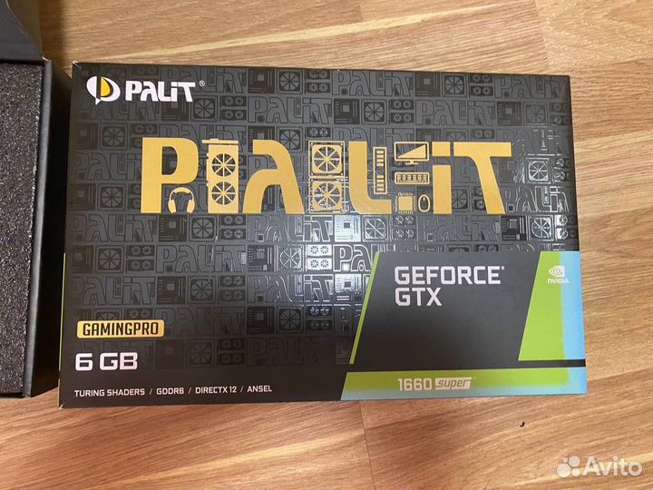Palit GTX 1660 Super GamingPro на гарантии