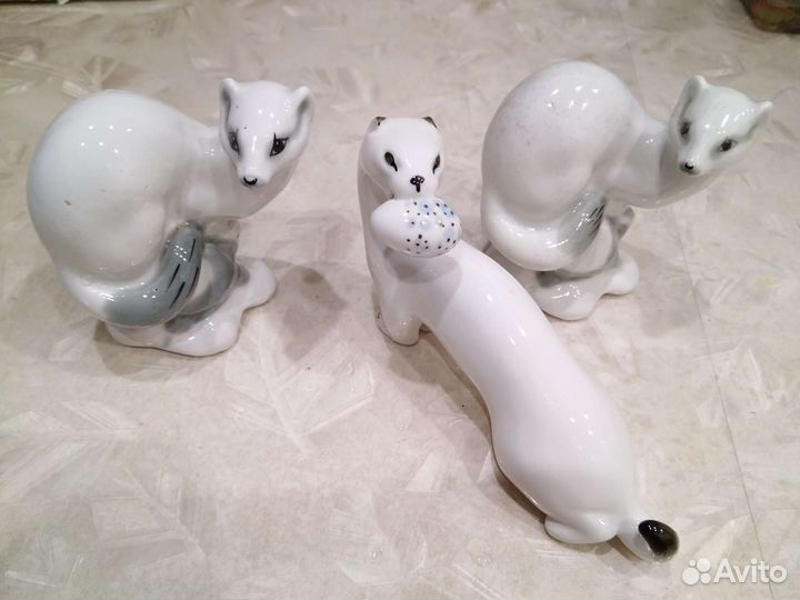Фигурка горностай