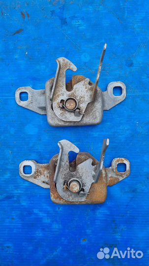 Замок капота Рено Логан 1 Renault Logan 1