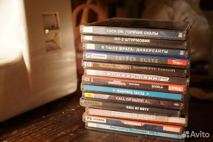 Игры и развивающие программы на DVD и CD дисках