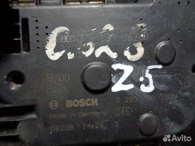 Заслонка дроссельная Audi A6 C5 078133062B