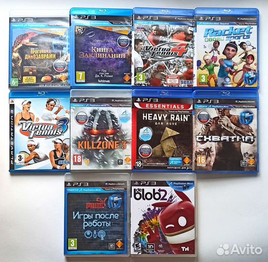 Игры для Move на PlayStation 3