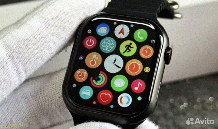 Apple Watch 9 Premium 45mm (Amoled Display) (Арт.69736)