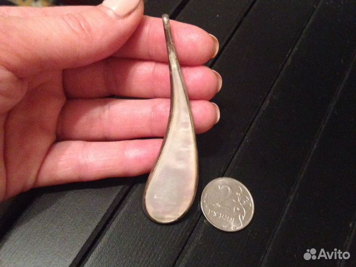 Подвеска перламутр натуральный