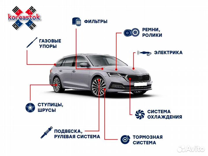 Амортизатор передний масло R без ABS Matiz