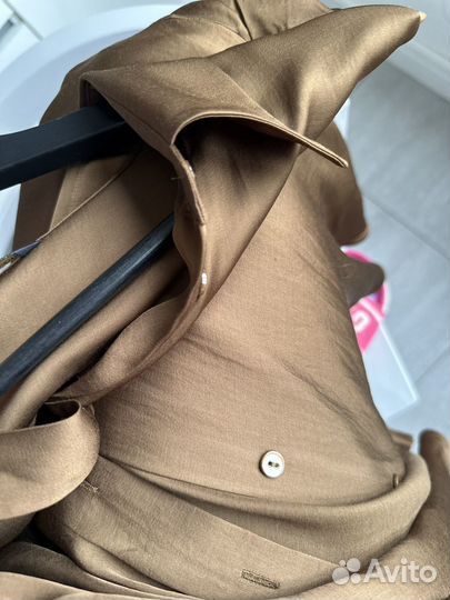 Шелковая блузка massimo dutti