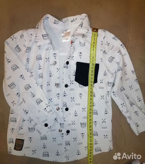 Рубашка и футболка на мальчика