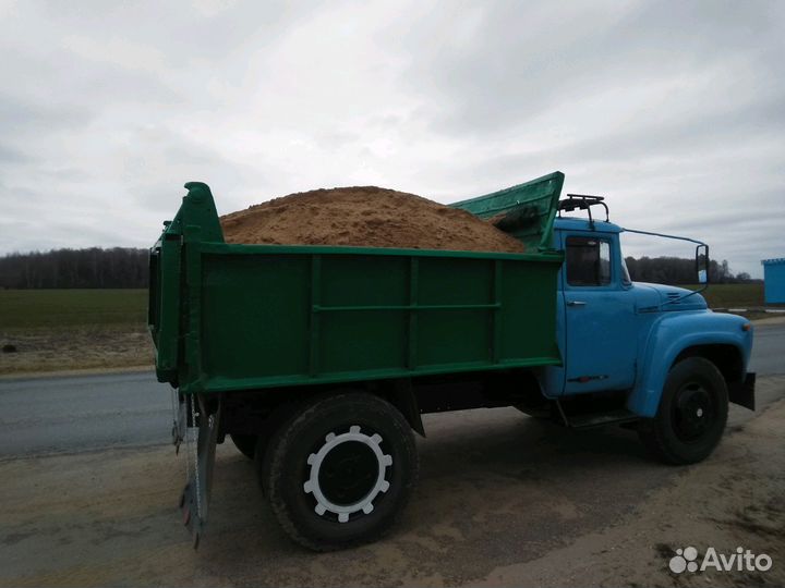 Щебень песок земля