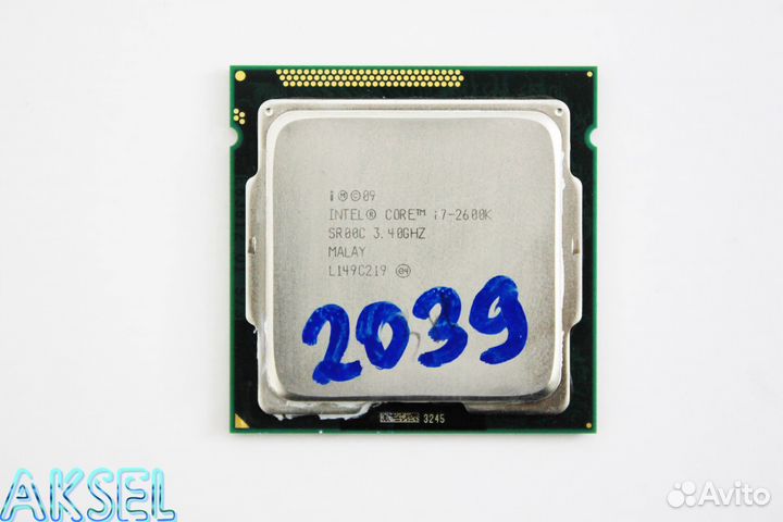 Процессор 1155 intel core i7 2600k (3.4 GHz)