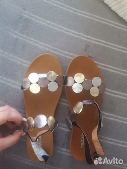 Сандалии женские новые 40 размер (на 39 размер)