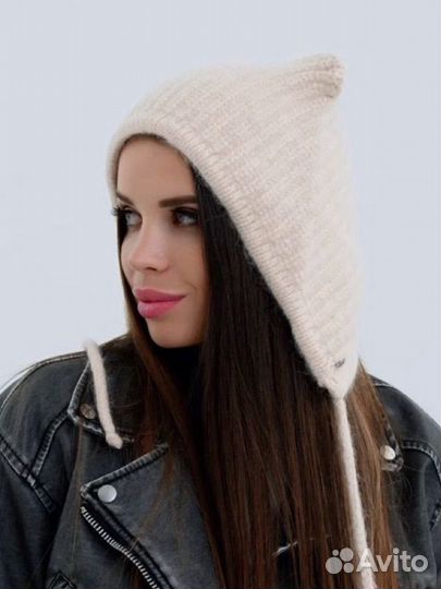 Шапка кепчик кошка