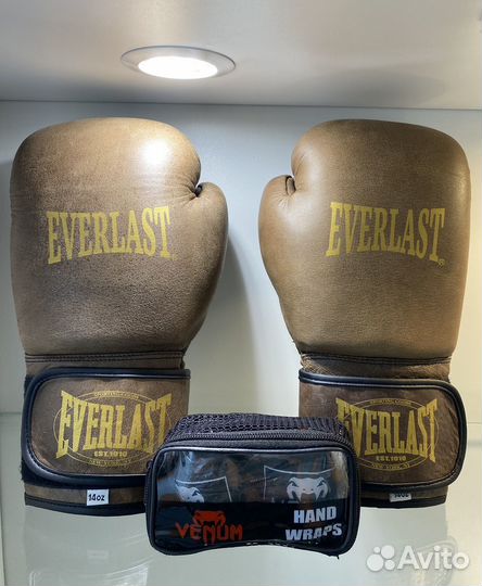 Боксерские перчатки everlast