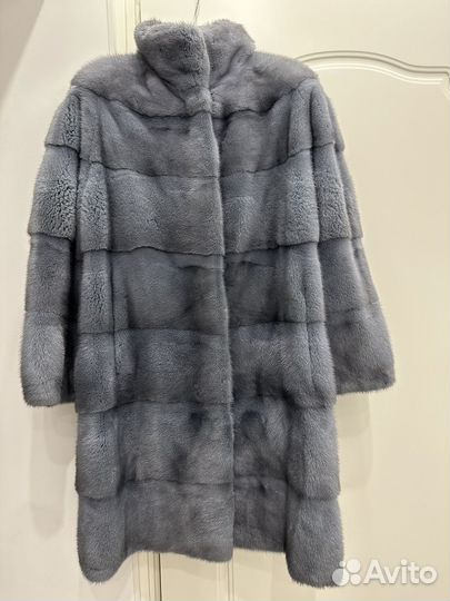 Шуба норковая аукционный мех бренд Fellicci