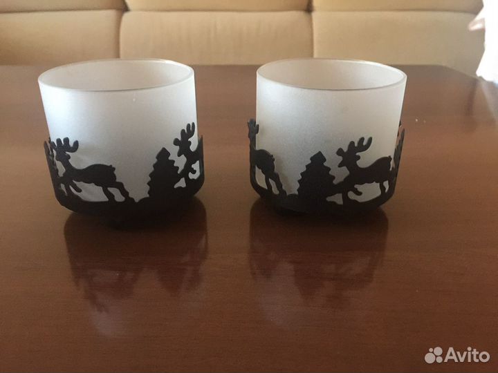 Новогодний подсвечник