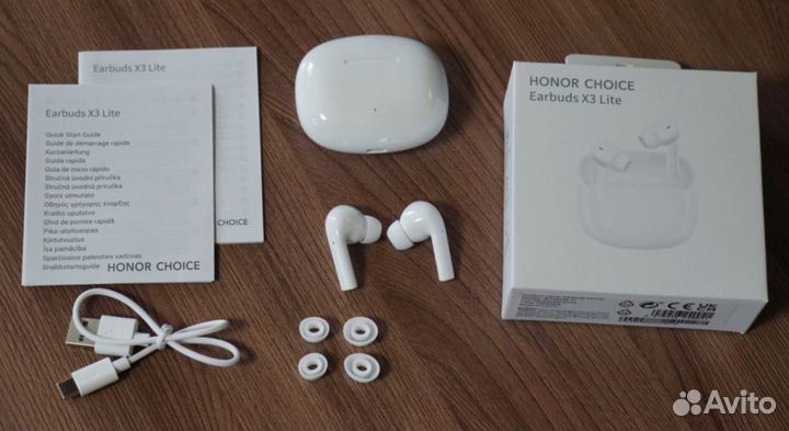 Беспроводные наушники honor choice earbuds x3 lite