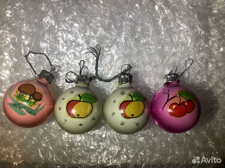 Елочные игрушки СССР