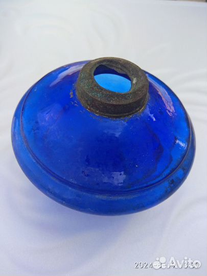 Старинная керосиновая лампа-часть