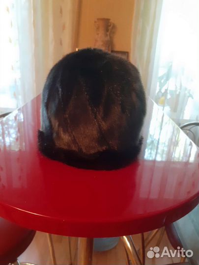 Шапка норковая женская