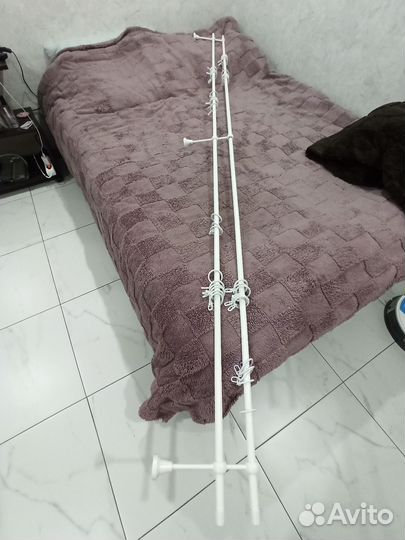 Карнизы для штор двухрядный настенный