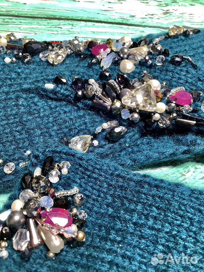 Митенки и повязка ручной работы