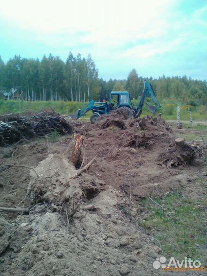 Спил Деревьев. Расчистка участков. Корчевание