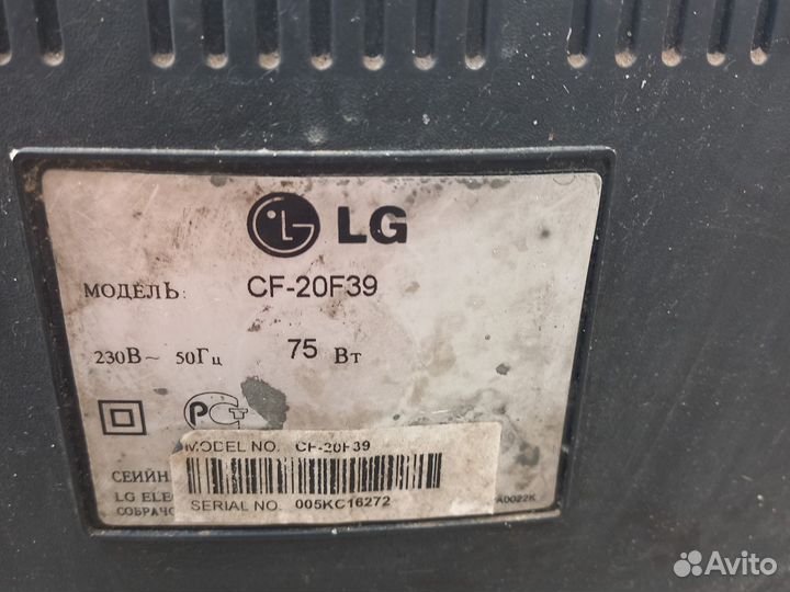 Телевизор LG cf-20F39