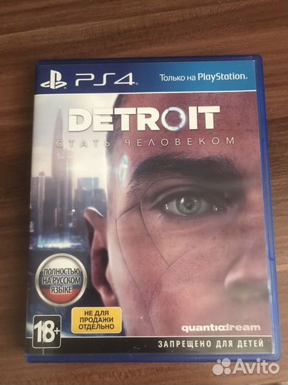 Detroit become human ps4 диск