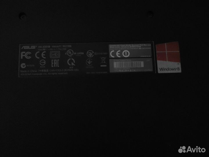 Ноутбук asus
