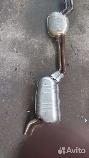 Глушитель на Мерседес w210