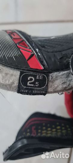 Хоккейные коньки bauer 2х, 2,5 ее