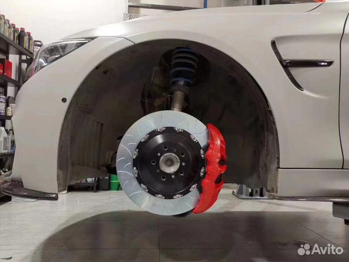 Тюнинг тормоза Kia Mohave 1 Brembo M6 перед