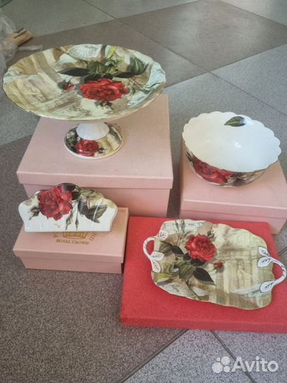 Royal porcelain набор посуды
